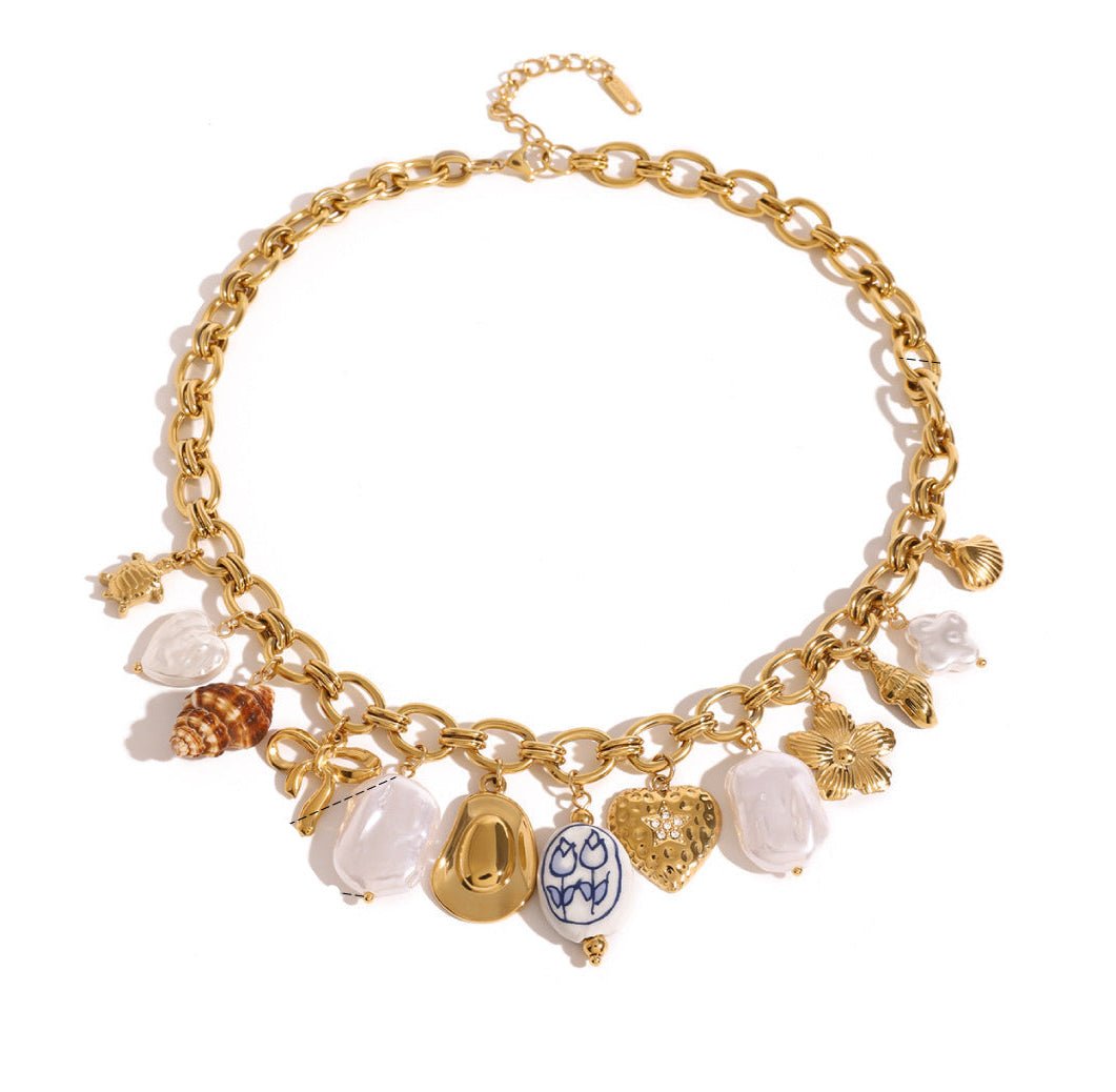 Golden Bloom Necklace - Joyaé