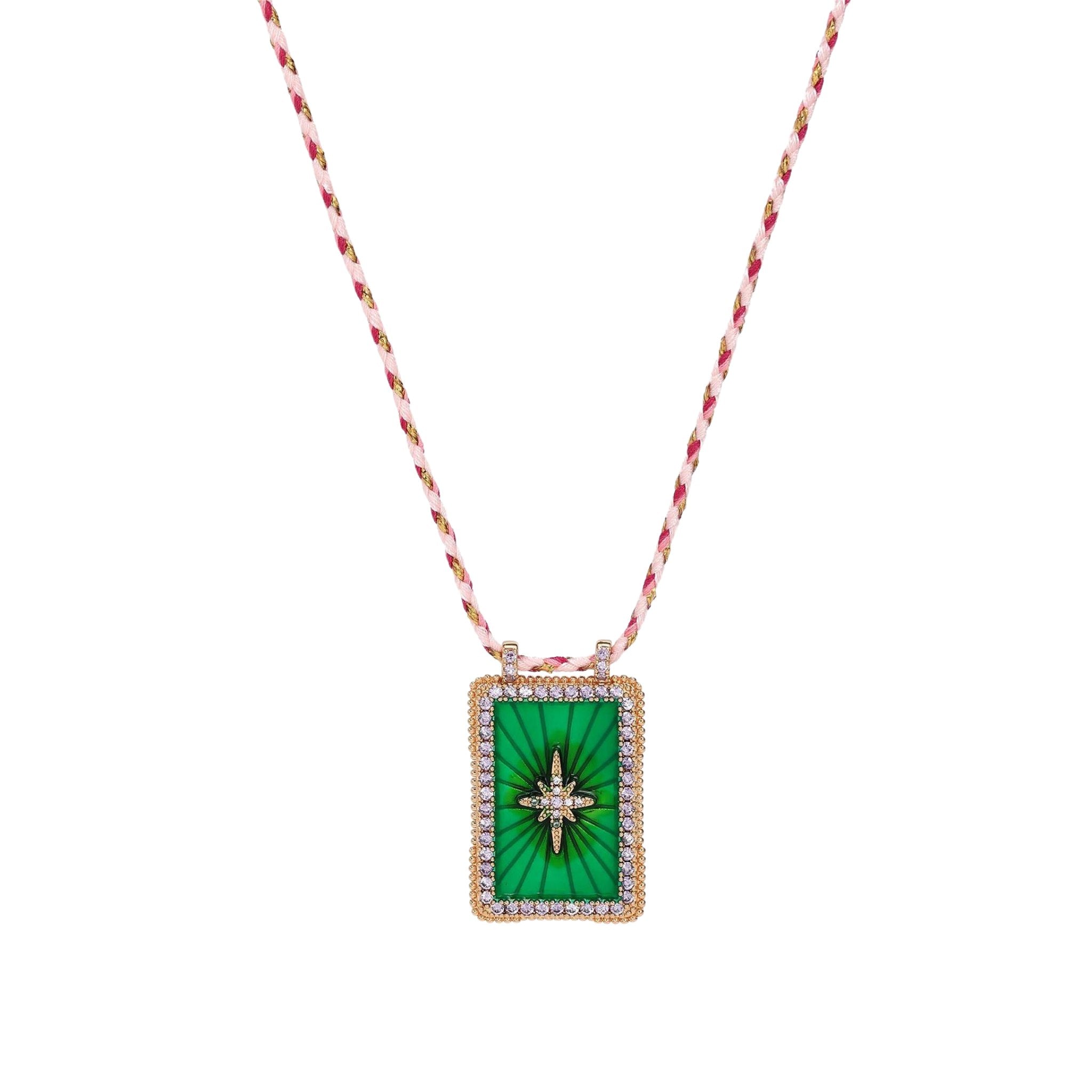 Green Eight - Ray Star Necklace - Joyaé